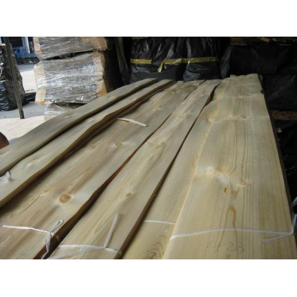 Natural Knotty Pine Wood Veneer Sheet Crown/Quarter Cut