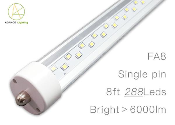 5500lm FA8 Led Tube Waterproof Wardrobe 90W 100 Watt Led Tube Light