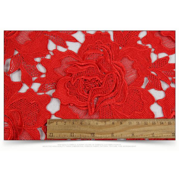 2018 Summer Newest Style chemical Embroidery Fabric 140cm wide for wedding dress