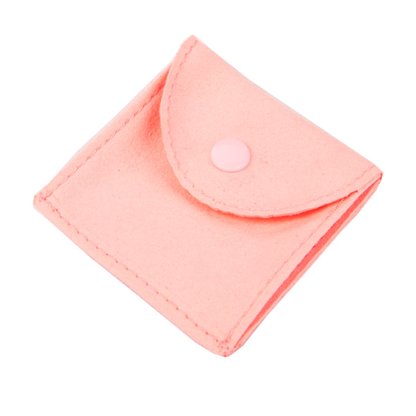 Портативные небольшие мешки бархата для ювелирных изделий, кнопки заперли сумки подарка ювелирных изделий