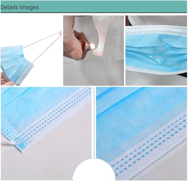 Anti Virus YY 0469-2011 15N Disposable 3 Layer Face Mask
