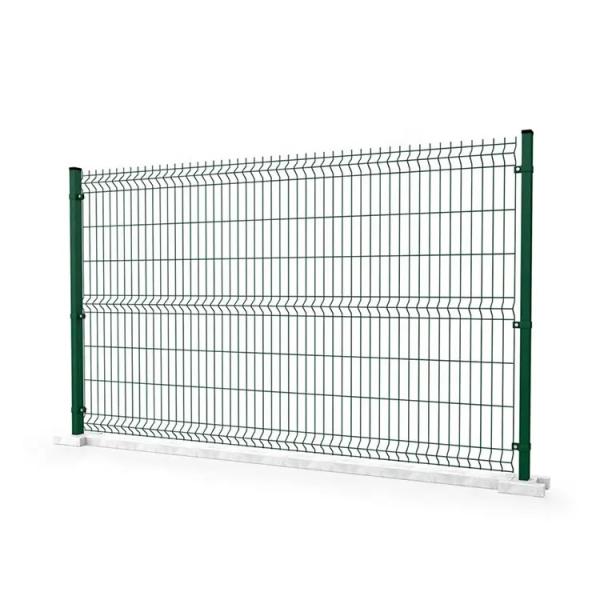Curvy Perimeter Metal 3D Curved Welded Garden Wire Mesh Fence