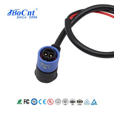 M20 IP68 2P Waterproof Power Plug Lithium Ion Battery Energy Storage Connector