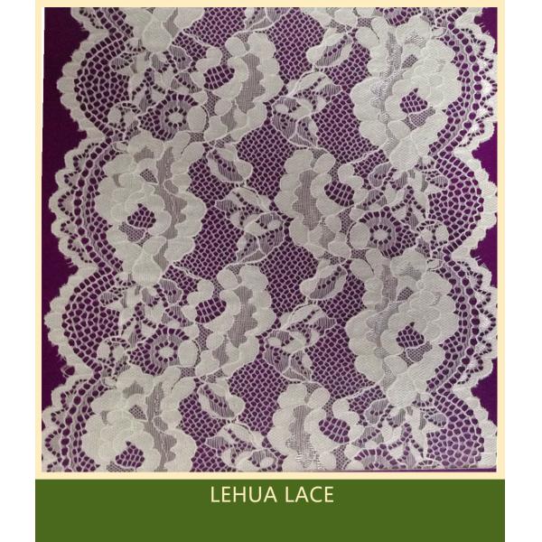Hot Selling and nice quality Nylon Spandex Stretchy Brazil Lace from China