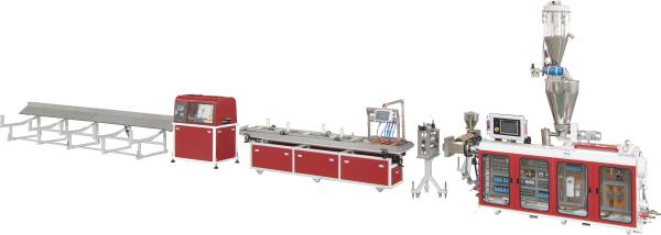 Double Cone Plastic Profile Extrusion Machine