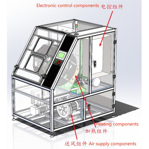 High Pressure Industrial Dry Cleaning Machine for Versatile Parts Cleaning and Drying