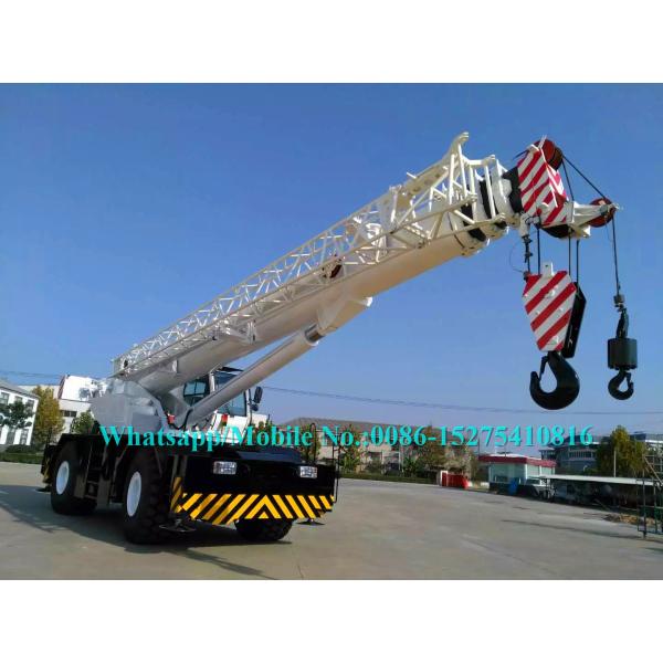 Brand New 30 Ton 35 Ton Mobile Crane , RT35 Zoomlion Truck Crane 46m Lifting Height