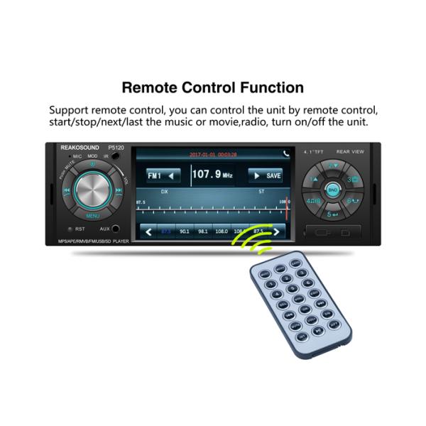 Video Output 4 Inch Touch Screen Car Stereo Touch Screen Android