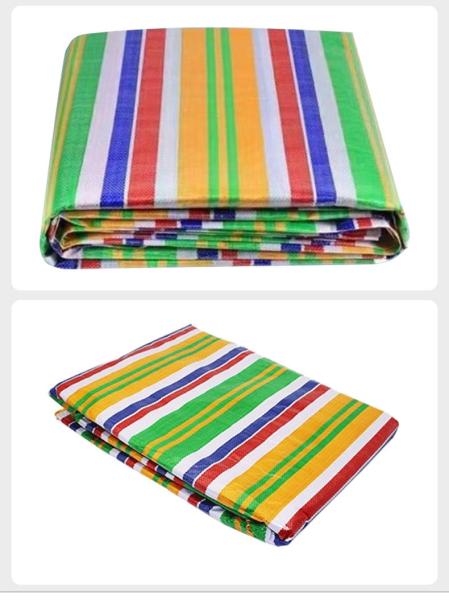 Waterproof UV Resistant Coloured Tarpaulin With Polyethylene Material
