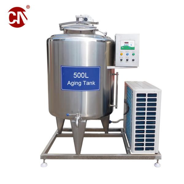 CE Certification Vertical Milk Storage Tanks Horizontal Refrigerator 500L 1000L 2000L