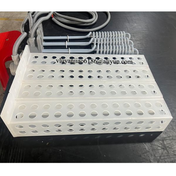 Over The Side PTFE Immersion Heaters for heating chemical liquid in plating tank