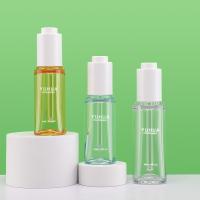 garrafa plástica feita sob encomenda do soro de 30ml 50ml PETG com tampão do conta-gotas