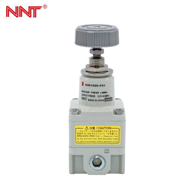 NNT NIR 1000 · 2000 · 3000 Series Precision Pneumatic Regulator with ±0.5%F.S. Accuracy, 30ms Response, and Compact Design for Industrial Automation