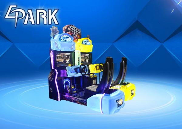 42 Inch Split Second Racing Car Simulator Game Machine For Street Competition