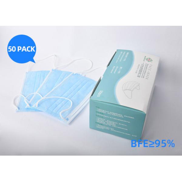 Relaxable Earloop Protection Disposable Non Woven Face Mask For COVID 19