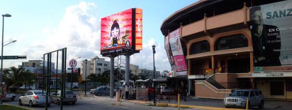CE Full Color Large Led Outdoor Billboards For Advertising 20pcs 2R1G1B