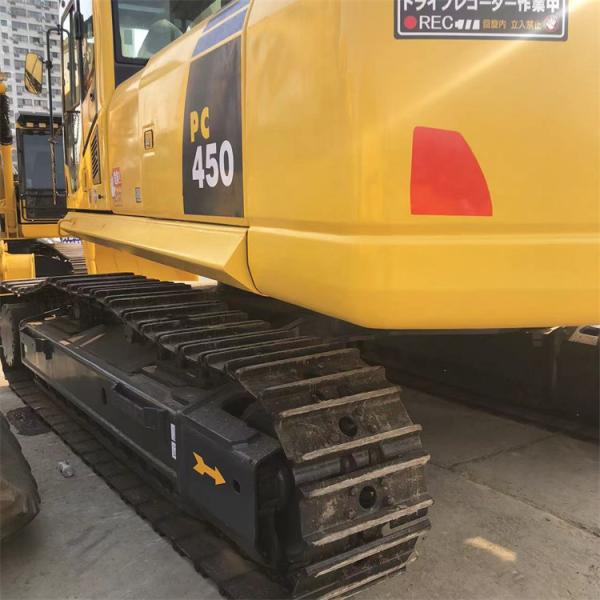 Excavadora usada Komatsu PC 450-8R con 1176 horas de trabajo y bomba hidráulica original