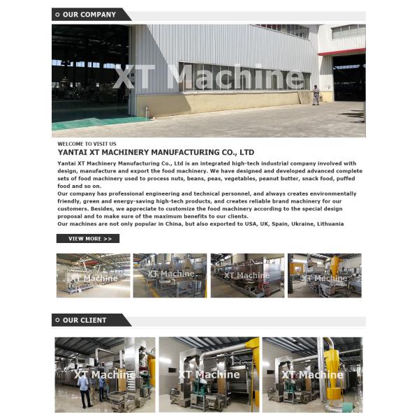 Электрический глубокий посоленный арахис жаря машину 2000KGS/H для арахиса