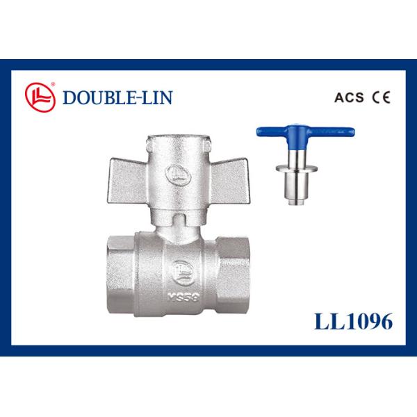 1/2  To 1   Female X Female 25 Bar Lockable Type Brass Ball Valve