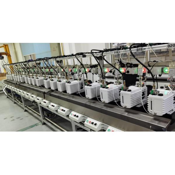 Bomba de vacío rotatoria de dos fases de poco ruido de DRV16 4 L/s lubrificada por aceite, bomba de vacío, bomba de vacío rotatoria de la paleta del aceite