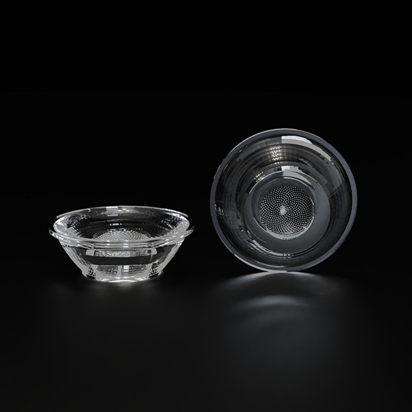 36° Beam Angle Low Glare Optical LED Lens with 88% Efficiency for Spot Light