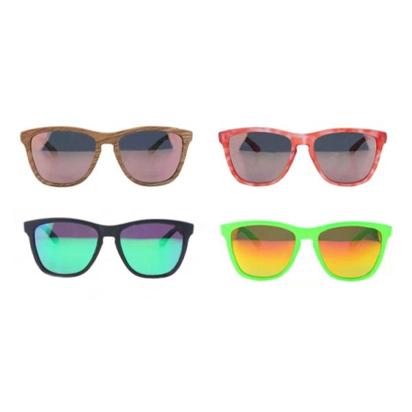 Прочные Римлесс облегченные солнечные очки высокопрочное Интерчангебале спорта