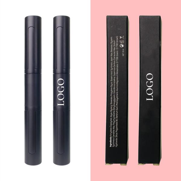 Máscara de pestañas de una sola cabeza de 10g, máscara de maquillaje de comercio exterior vegetariana delgada y gruesa de planta neutra