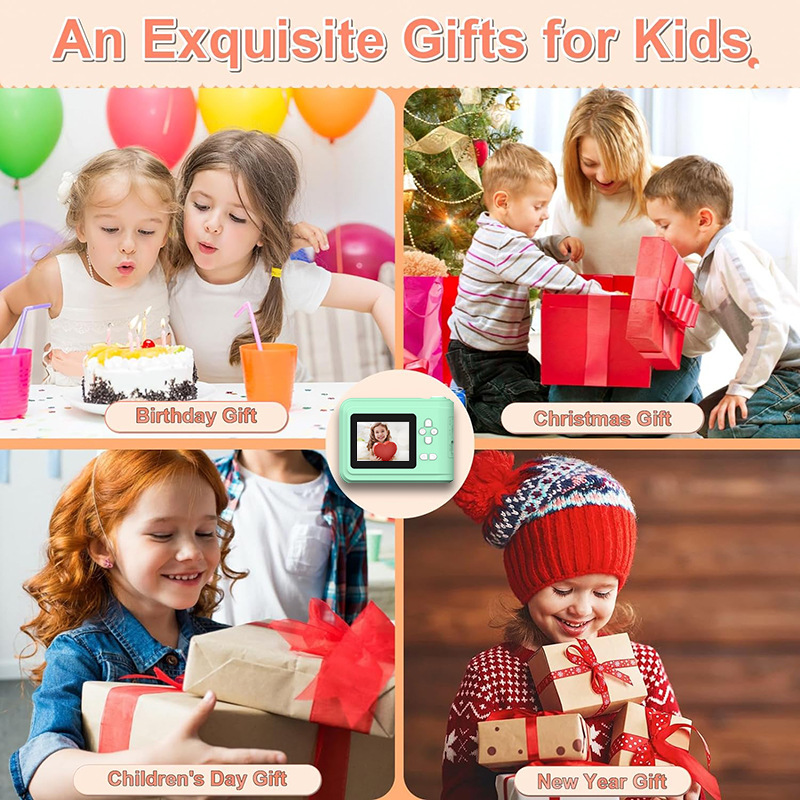 Cross-border Exclusive Supply of Instant Print Digital Cameras, Children's Mini Cameras, High-pixel Toy Mobile Phones, and Camer