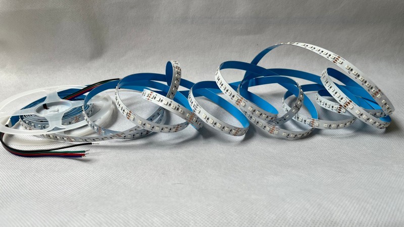 120LEDs/m Low Voltage RGB LED Ribbon Lights Flexible Color Changing LED Tape