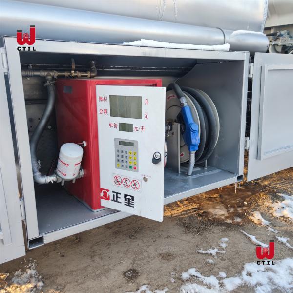 тележка танка 4000l 4x2 дозаправляя