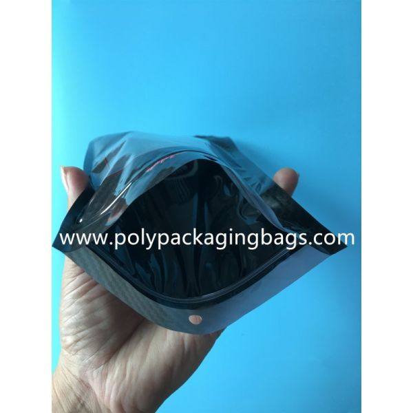 Classic Black 4-6 Cigar Humidor Bags / General Zipper Plastic Moisturizing Bag