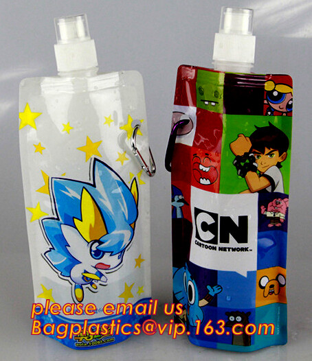 Биодеградабле жидкостная упаковывая таможня мешка доказательства утечки изготовленная на заказ сумка питьевой воды спорт сумки воды 1 галлона складная