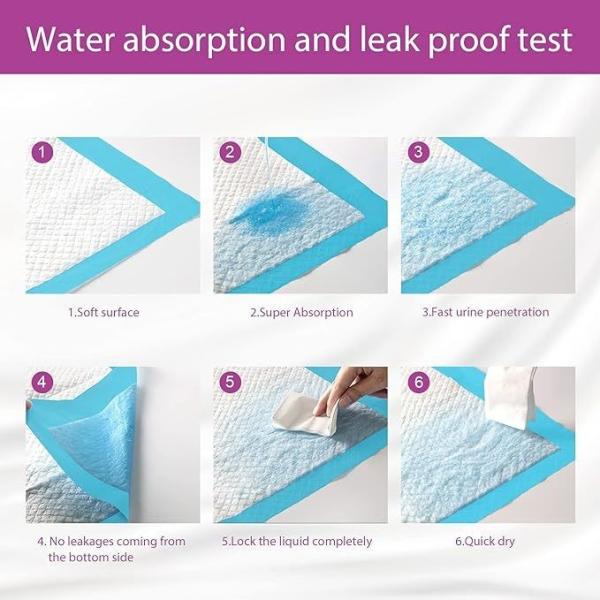 Value Pack Pet Training Pads 56*56cm Fast Drying Leak-Proof Mats for Small Animals