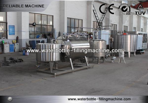 Beverage Production Auxiliary Equipment CIP Cleaning System , Clean in Place Equipment