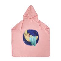 A camurça encapuçado Microfiber Poncho Towel For Beach Surfing das crianças recicladas