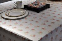Cru service d'OEM de taille de nappes papier partie fleur 54x108 »
