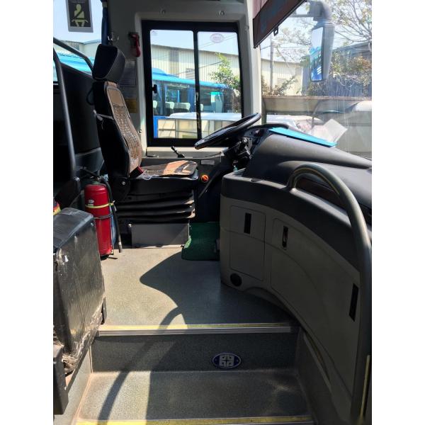 Масл-электрические гибридные двойные двери двигателя 155kw WP электротранспорта кроют кожей автобус используемый местом тренера Zhongtong LCK6101 47Seats