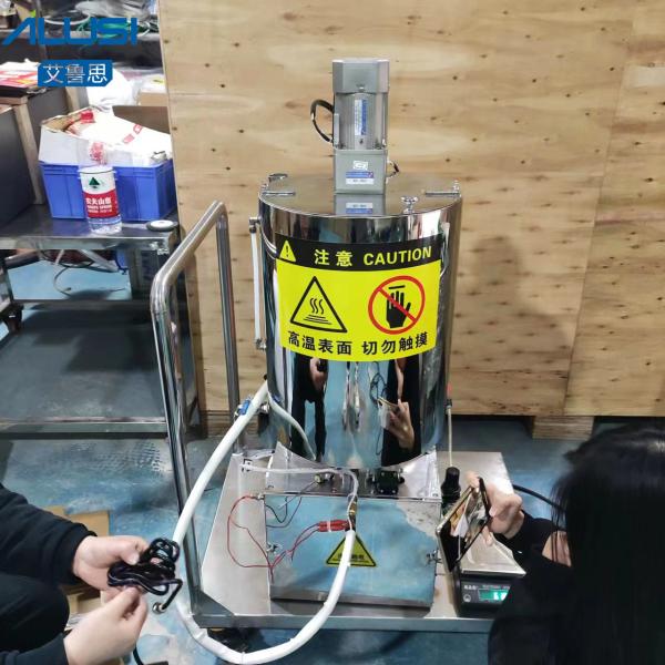 Машина завалки Semi автоматическое 16000BPH трубки лоска губы губной помады нагревая