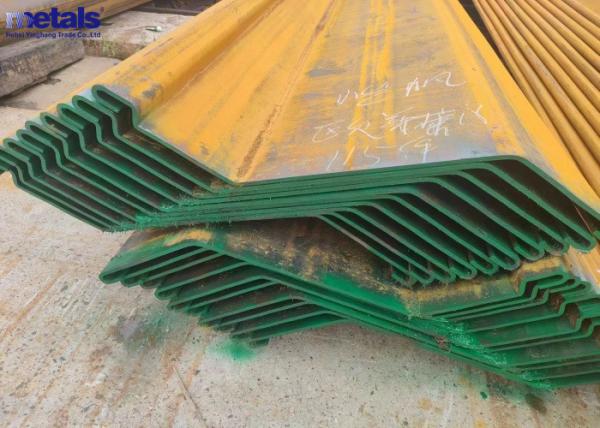 Hot Rolled Carbon Steel U/Z Sheet Pile for Retaining Walls