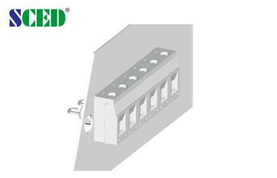 Single Deck Through Panel Terminal Blocks Pitch 6.2mm 2P-24P
