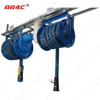 Os sistemas portáteis da extração da exaustão do veículo do caminhão projetam a secadora de roupa fixa manual Hose Reel Control