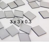Diamants cultivés en laboratoire pour les maladies cardiovasculaires incolores / plaque de diamant synthétique pour les substrats