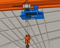 Linha guindaste do pendente de 5 Ton Box Type Single Beam da carcaça da ponte do controle