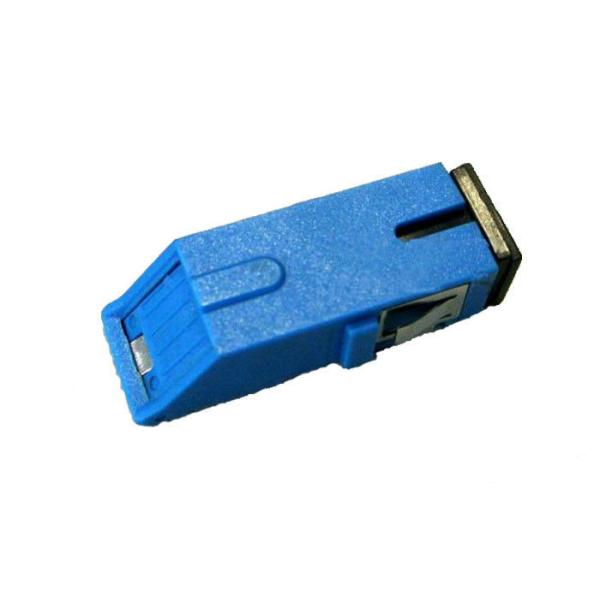 SC UPC Internal Shutter Adapter Fiber Optic Adapter Simplex For Local Area Networks