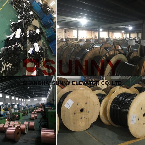Силовой кабель ТВВБП перемещения лифта электрических частей лифта ПВК с стальным электрическим проводом