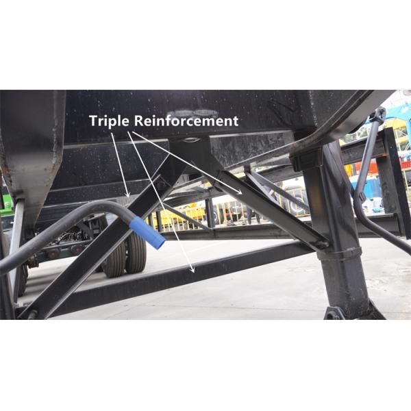 Контейнер для боковой погрузки 40 т Транспортный боковой погрузчик Прицеп самонагружающийся прицеп