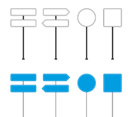 Bande en aluminium enduite dans la bobine pour faire à magasin les signes de publicité en aluminium