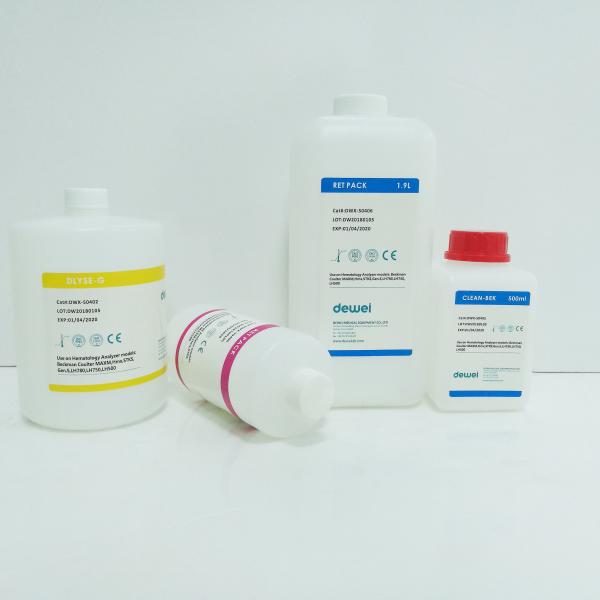 LH500 Diluent Lyse Rinse Beckman Coulter Reagents For Hematology Analyzer