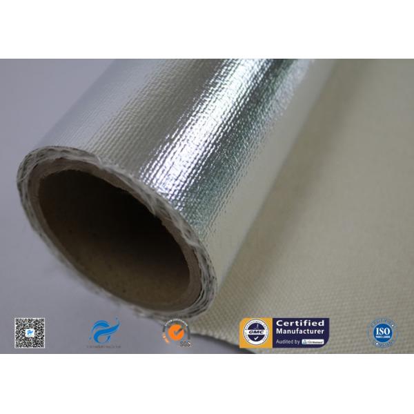 Wateproof And Fireproof Aluminum Foil Coated Fiberglass Fabric