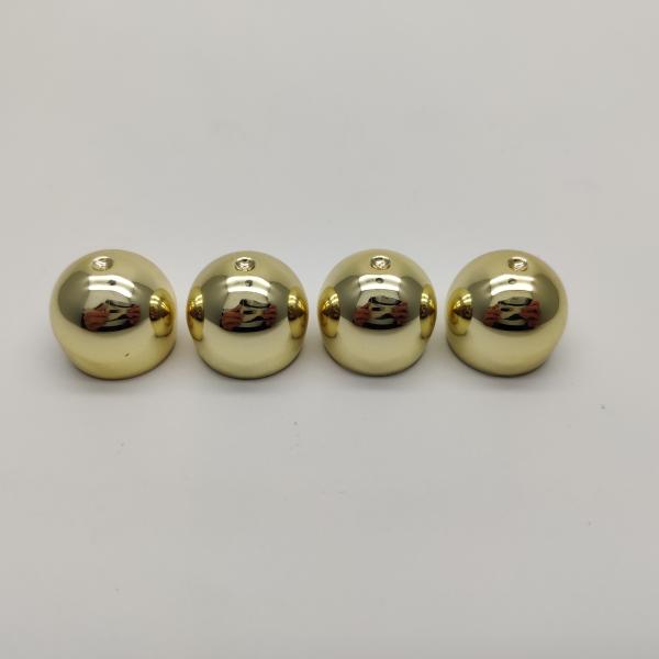 13MM Electroplated Ball Shape Hand Sanitizer Bottle With Screw Lock